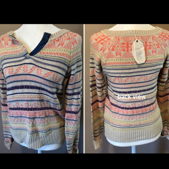 Anthropologie Fiets voor 2 Sweater Size S - Picture 6 of 8